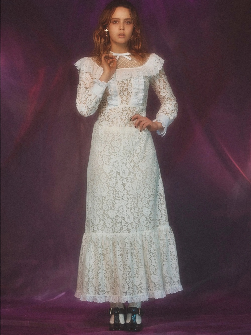 Floral-Lace And Broderie-Anglaise Cotton Dress
£3,350.00